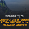 Use of Applanix POSPac UAV/MMS in the YellowScan workflow