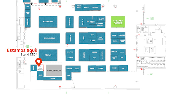 Hydrosensoft, stand lava ingenieros