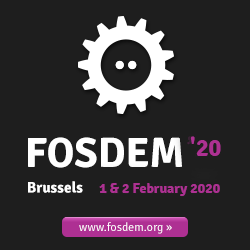 Nuestro compañero Álvaro del Castillo participa en FOSDEM20