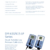 Calibradores de presión portátiles DPI 610/615 LP