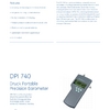 Barómetro Digital portátil DPI 740