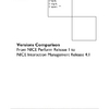 Versions comparison - NICE Perform R1 to NICE Interaction Management R4.1